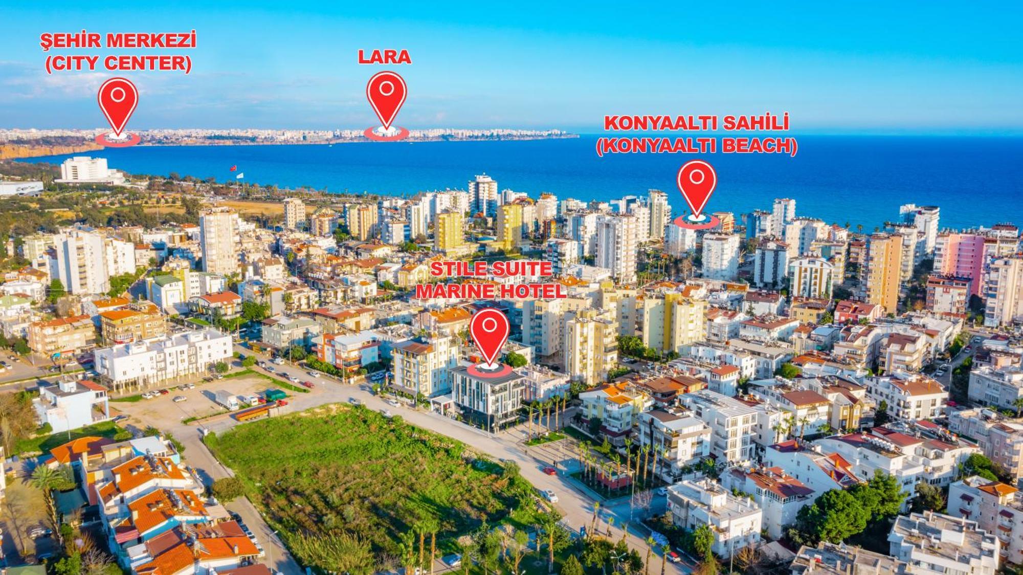 Stile Suite Marine Hotel Antalya Zewnętrze zdjęcie